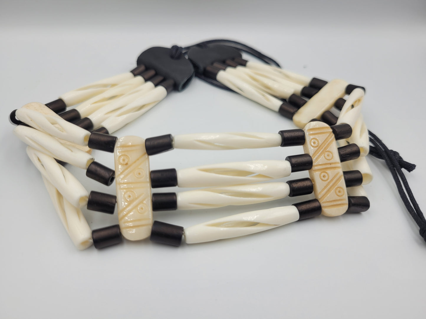 Mystic Trails Bone Choker Necklace