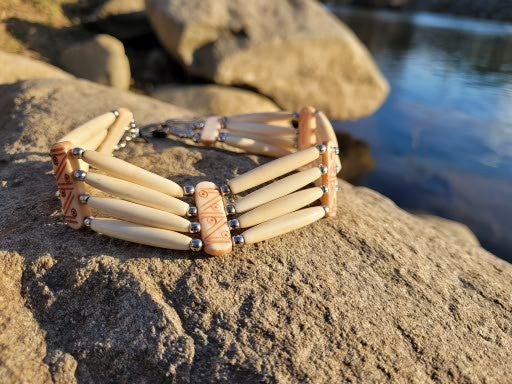 Ivory Spirit Bone Choker Necklace