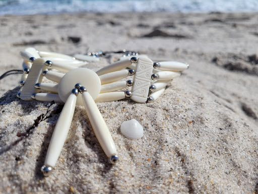 Luna Frost Bone Choker Necklace
