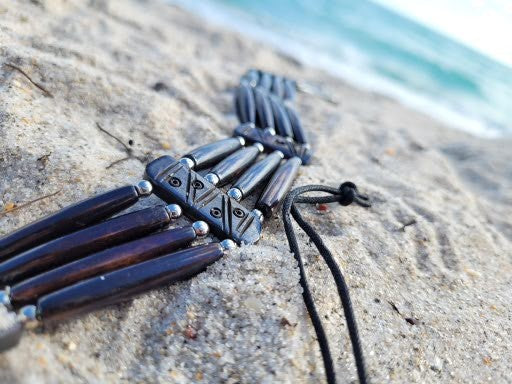 Mystic Midnight Bone Choker Necklace