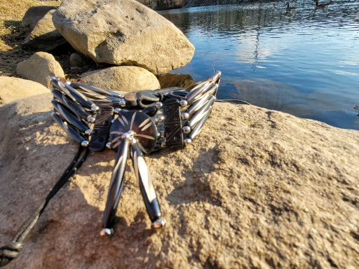 Darkwood Dream Bone Choker Necklace