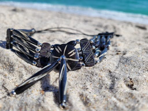 Darkwood Dream Bone Choker Necklace